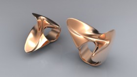 Anelli in oro rosso cad 3D - DESIGN ORAFO E OLTRE...